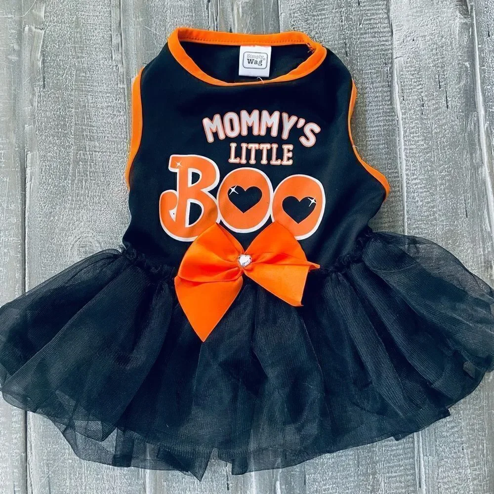 Mommy’s Little Boo Halloween Dog Dress